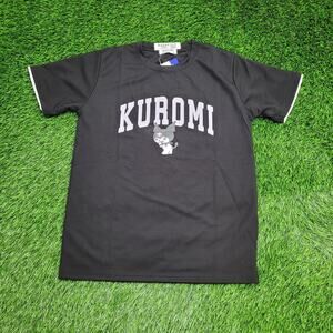 Kurumi Shirt Womens M/L 19x25 Black Hello-Kitty Sanrio
